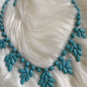 Teal necklace